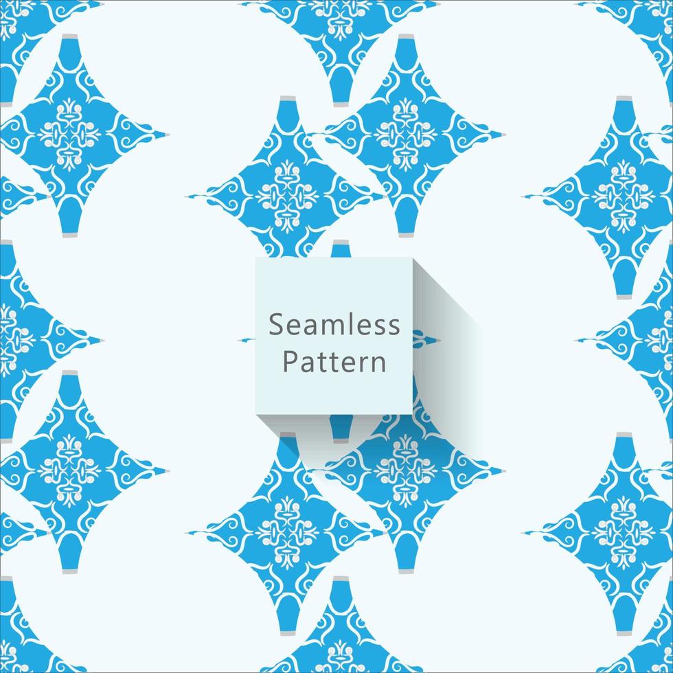 Geometric seamless pattern with textures vector