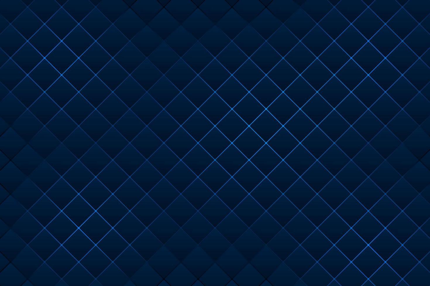 Vector abstract 3D square pattern geometric with blue gradient texture background.