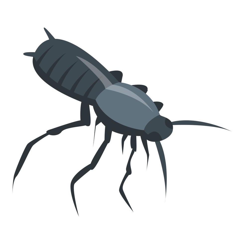 Control cockroach icon, isometric style vector