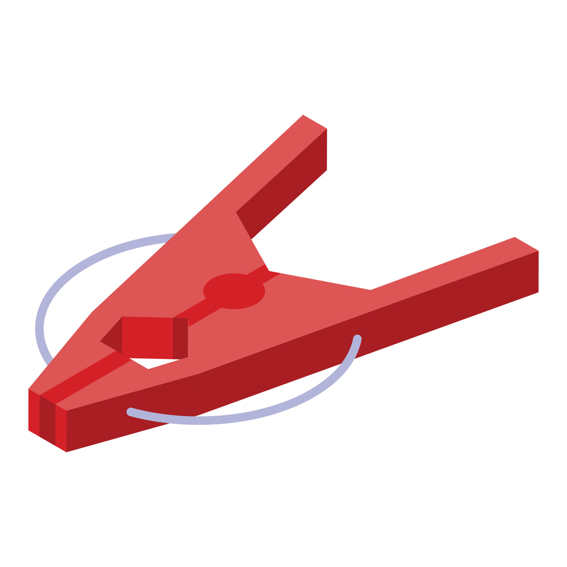 Red clothes pin icon, isometric style 15847919 Vector Art at Vecteezy