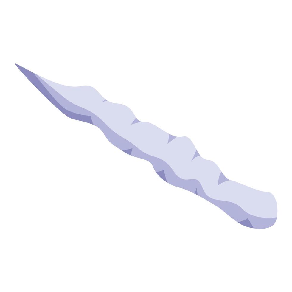Polyurethane foam part icon, isometric style vector