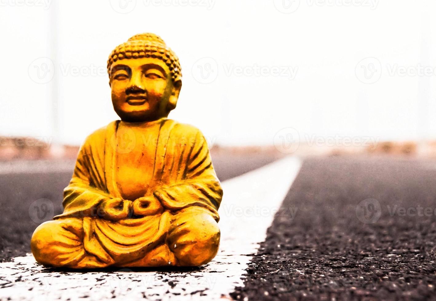 Small Buddha statue photo