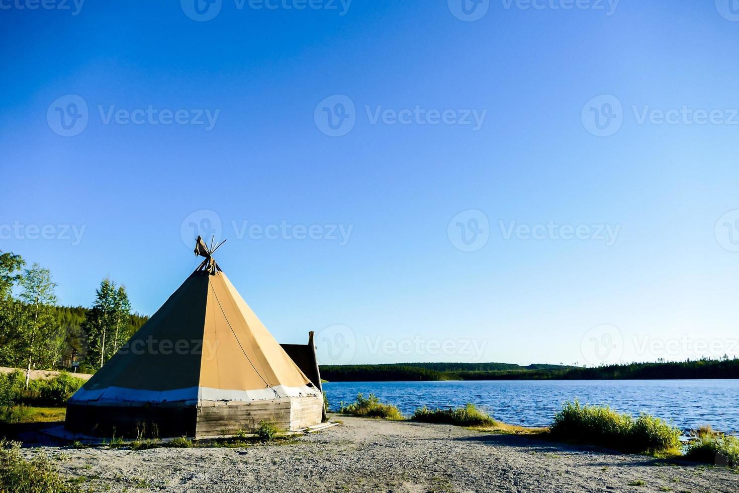 Landscape in Sweden, Europe photo