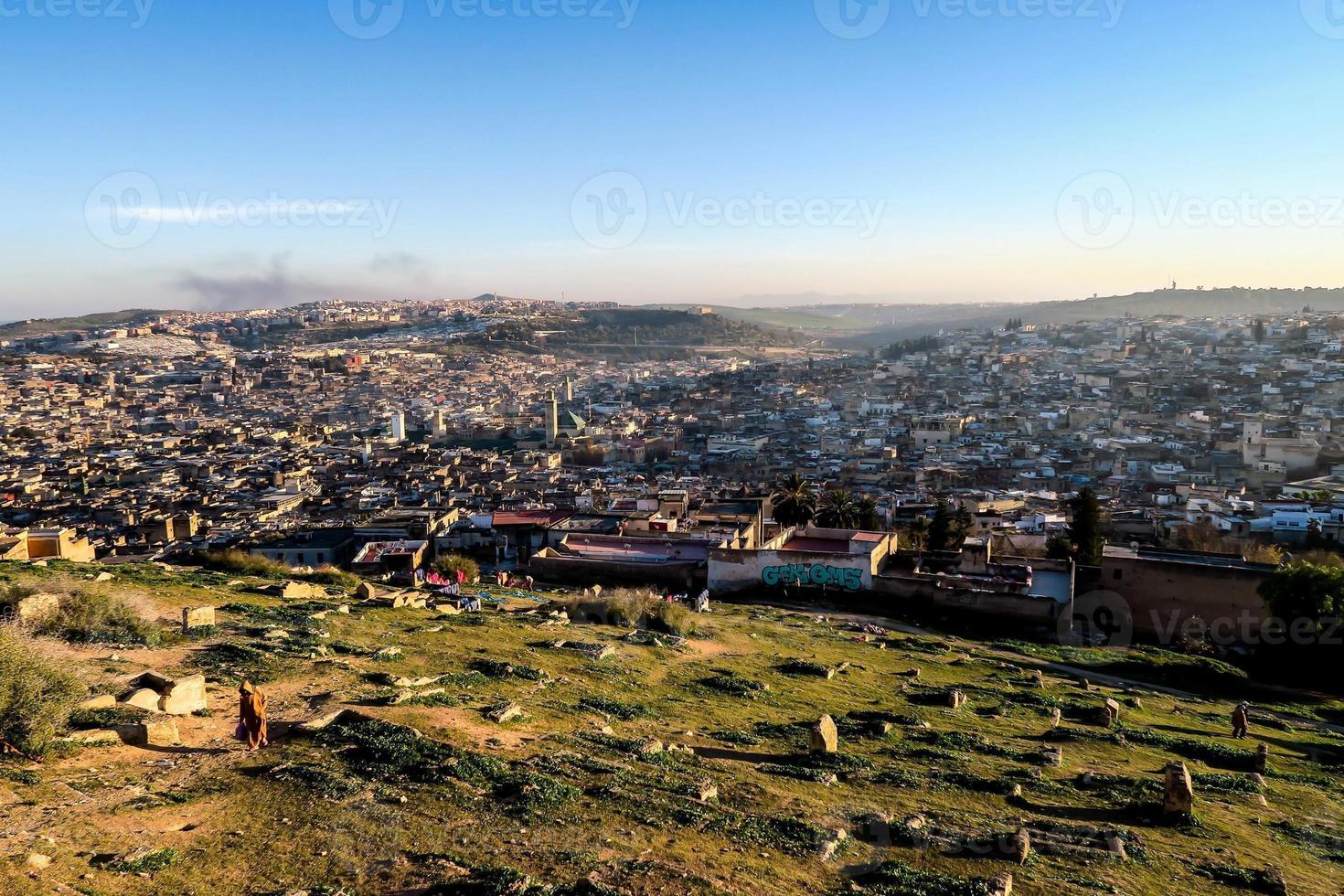 View of Marrakech, Morocco photo