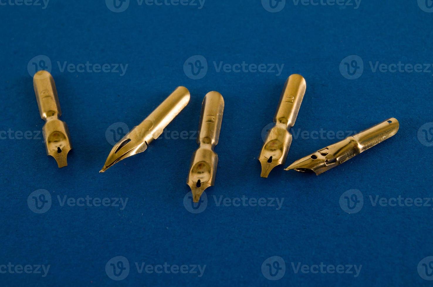 Metal pen tip photo