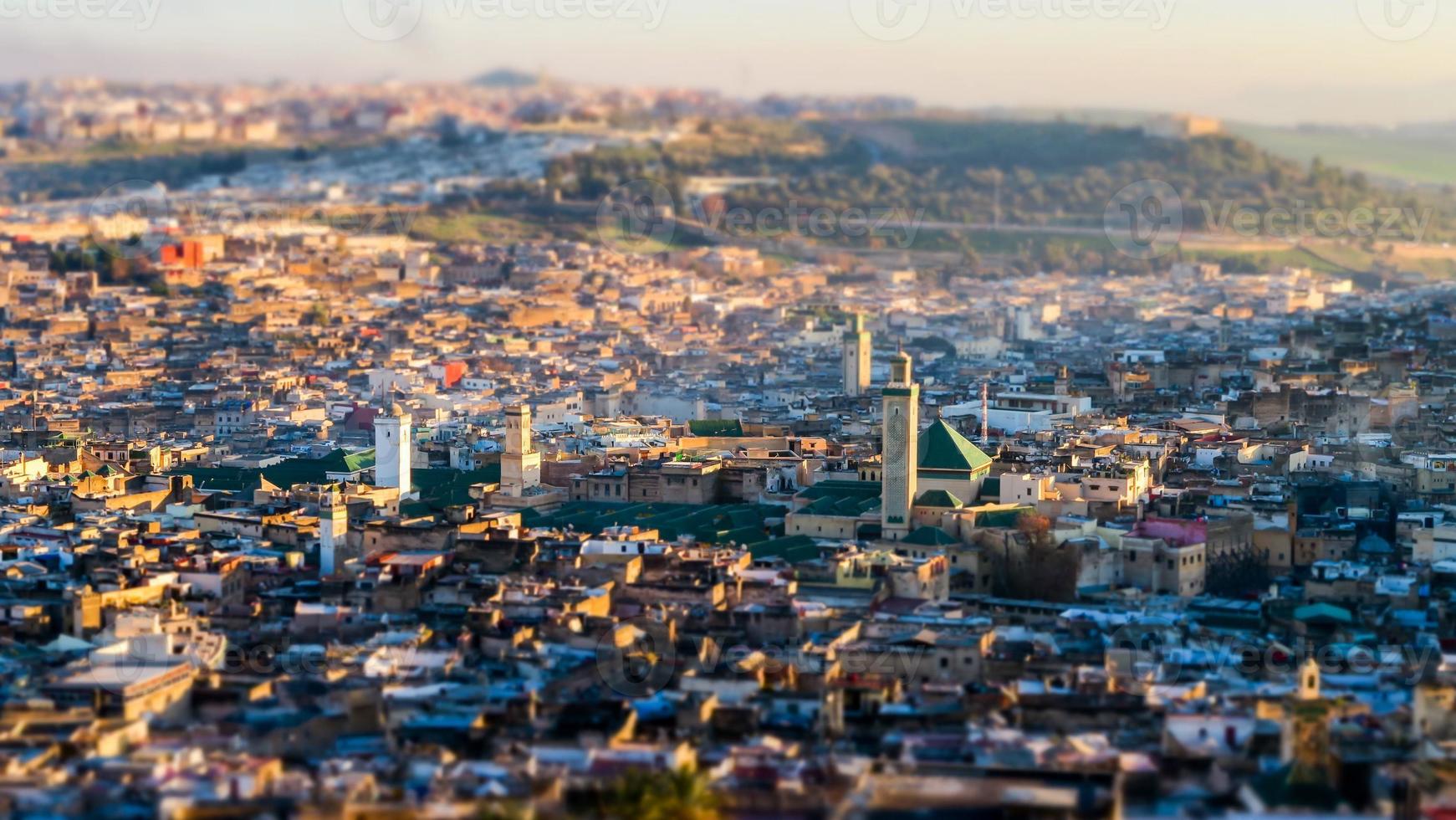 View of Marrakech, Morocco photo