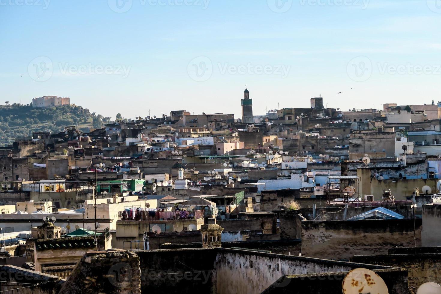 View of Marrakech, Morocco photo