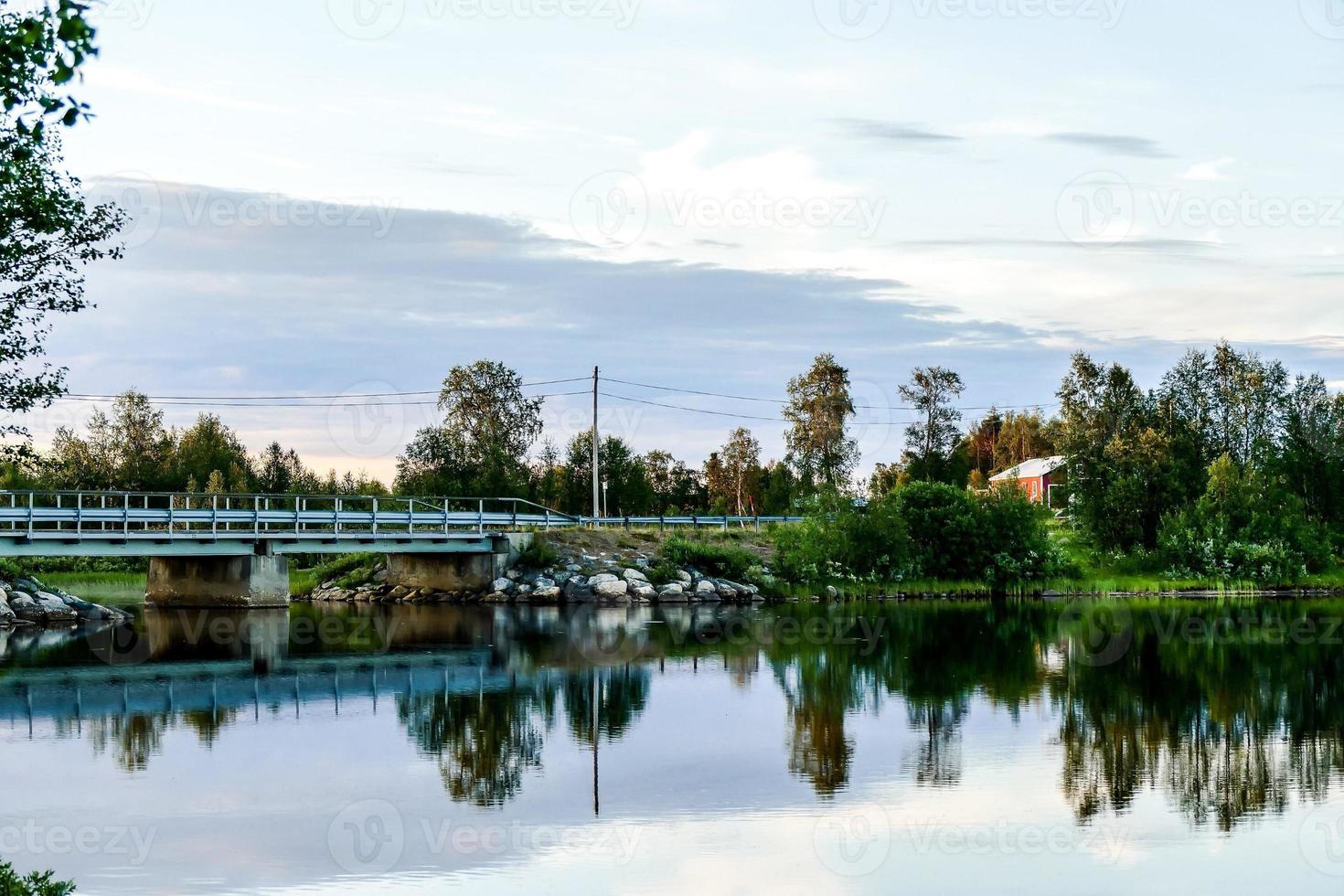 paisaje en suecia, europa foto