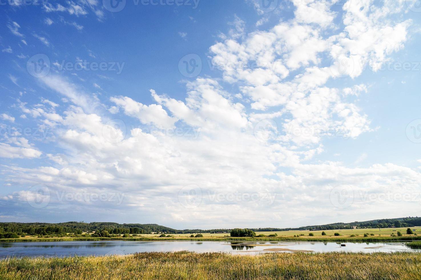 Landscape in Sweden, Europe photo