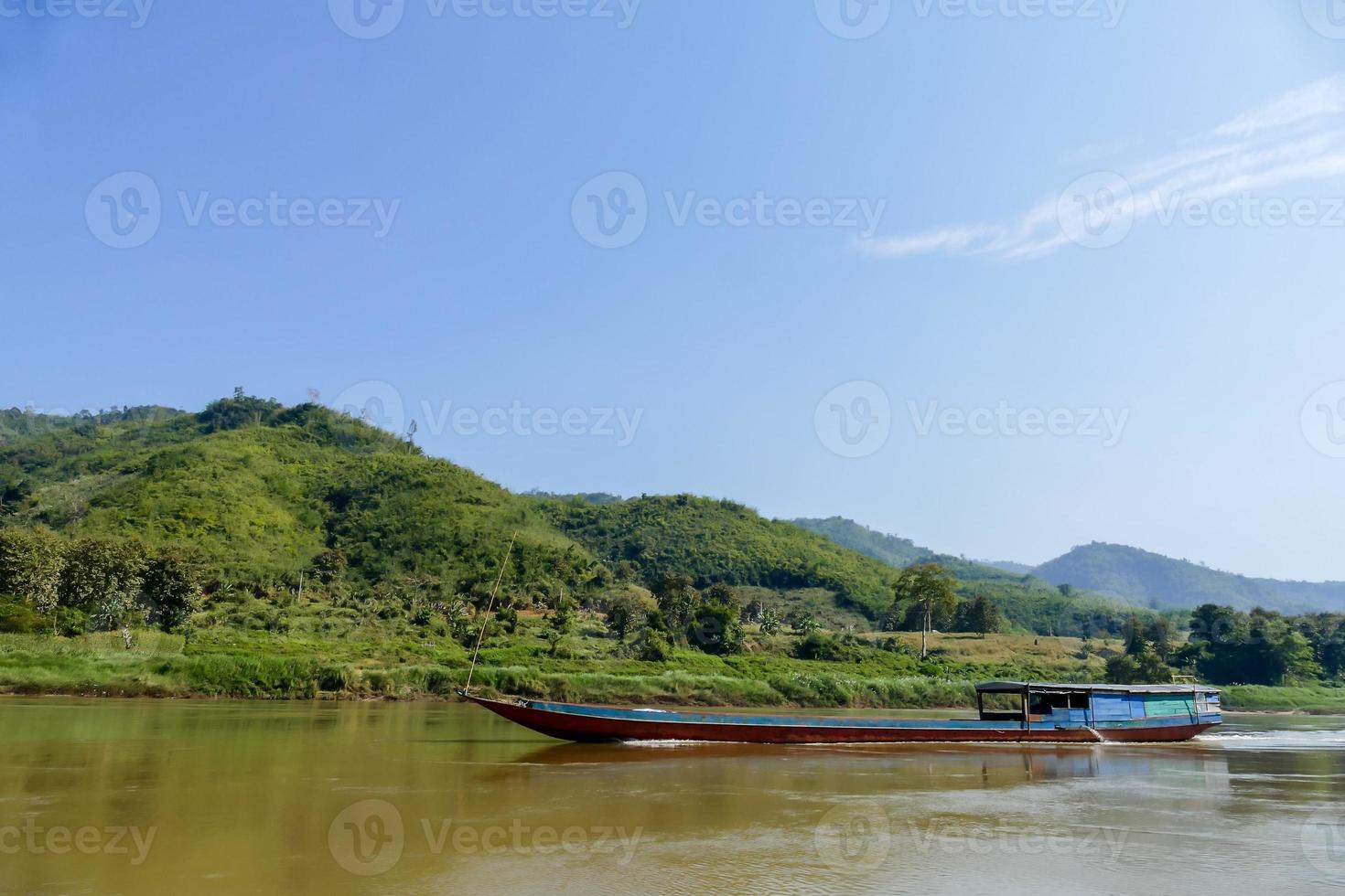 Rural landscape in East Asia photo