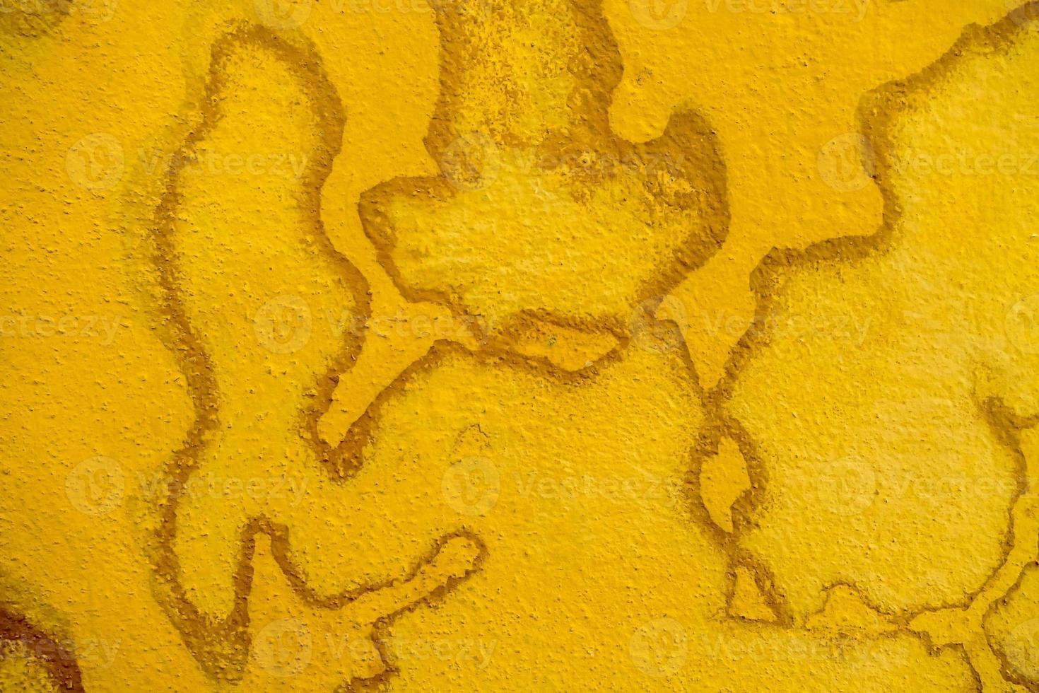 Yellow wall texture photo