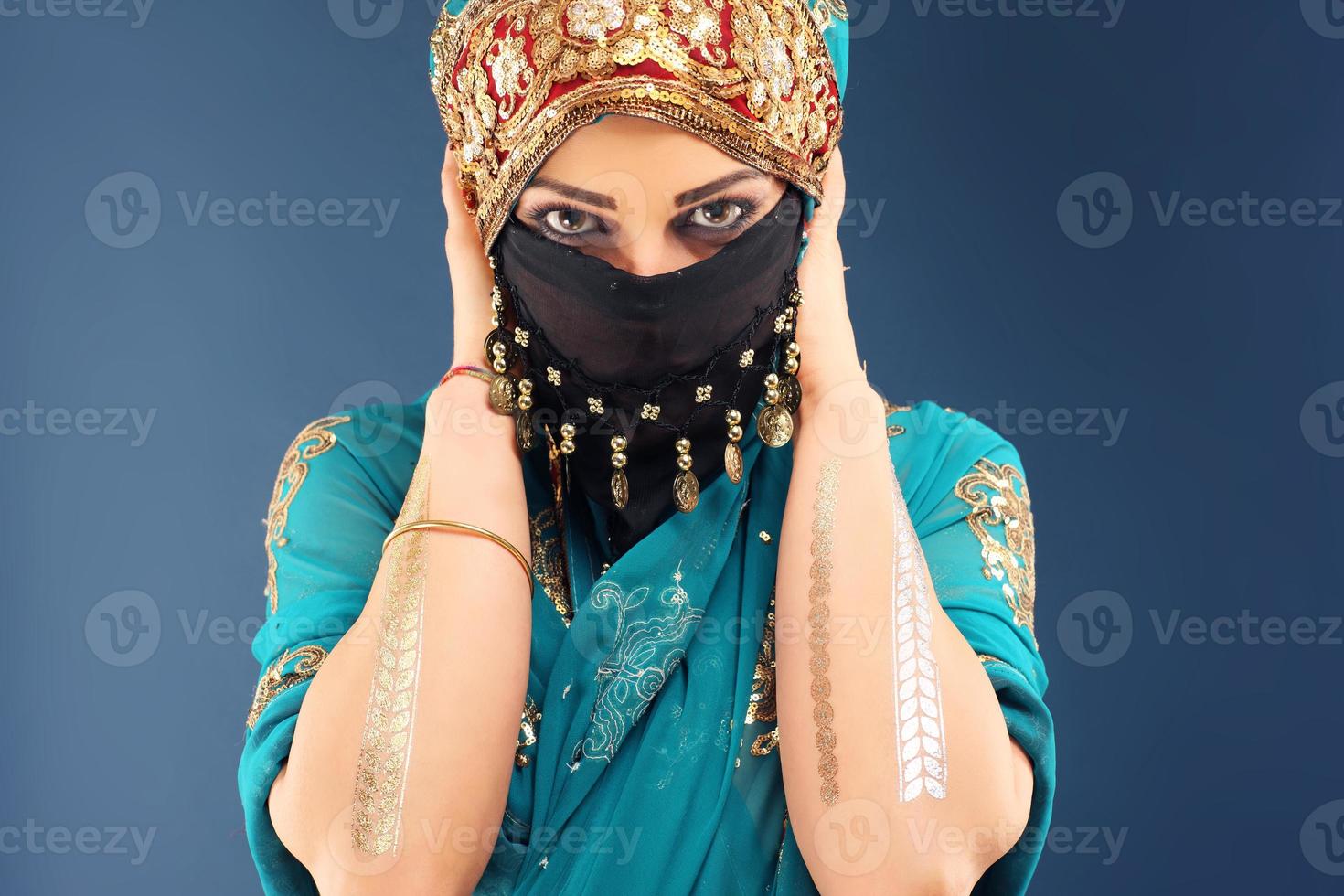 Beautiful arabic woman photo