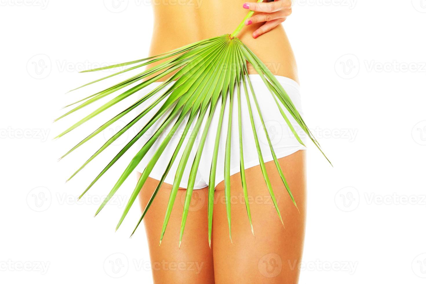 Caucasian model for wellness concept photo
