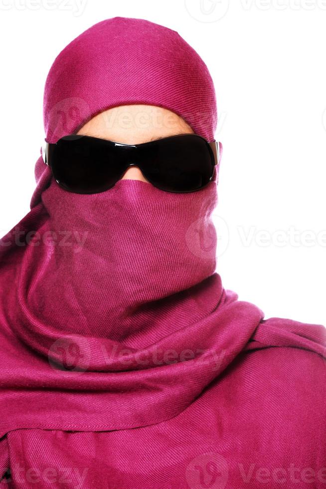 Arabic woman in sunglasses photo