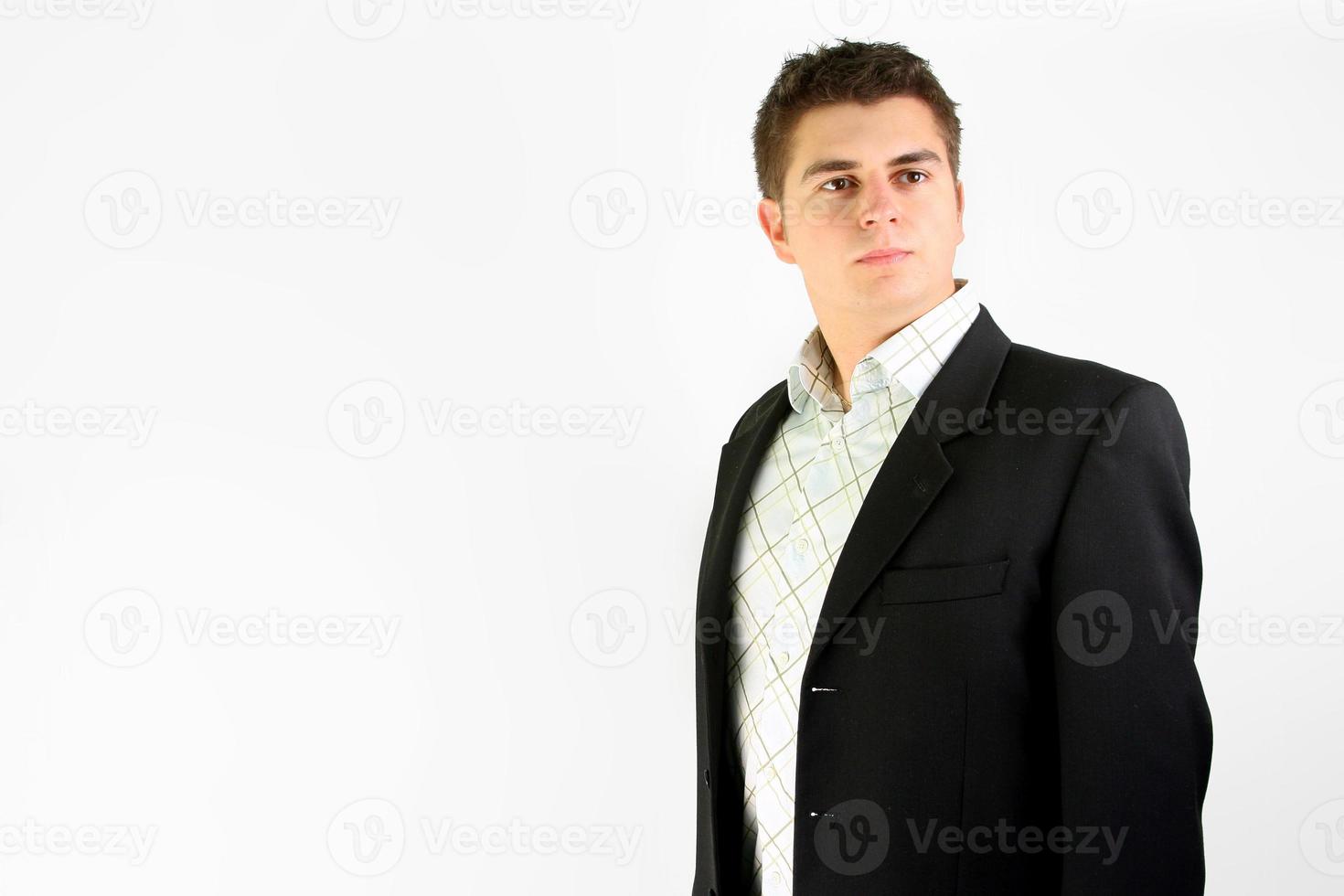 portrait of young businessman photo