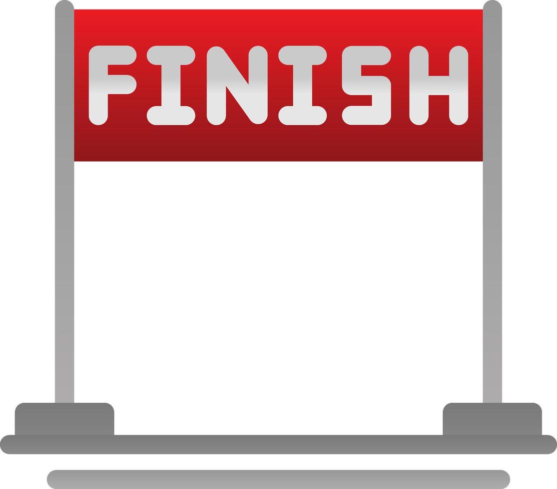 Finish Vector Icon Design