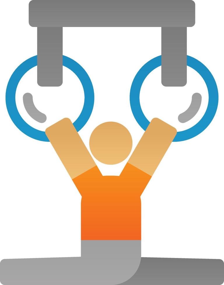 Gymnastics Vector Icon Design