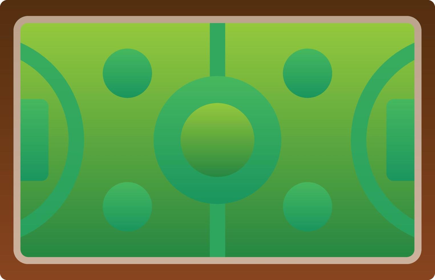Hockey Field Vector Icon Design
