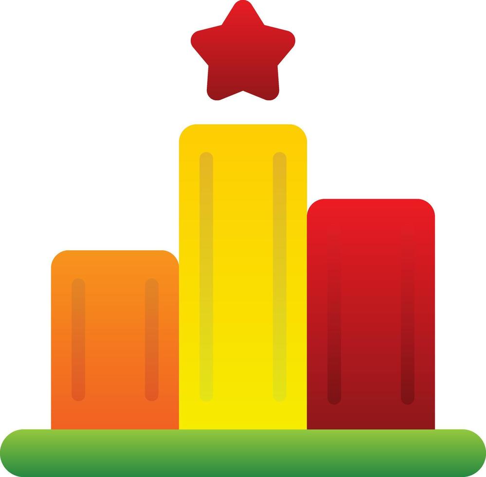 Podium Vector Icon Design