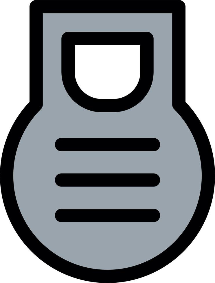 Kettlebell Vector Icon Design
