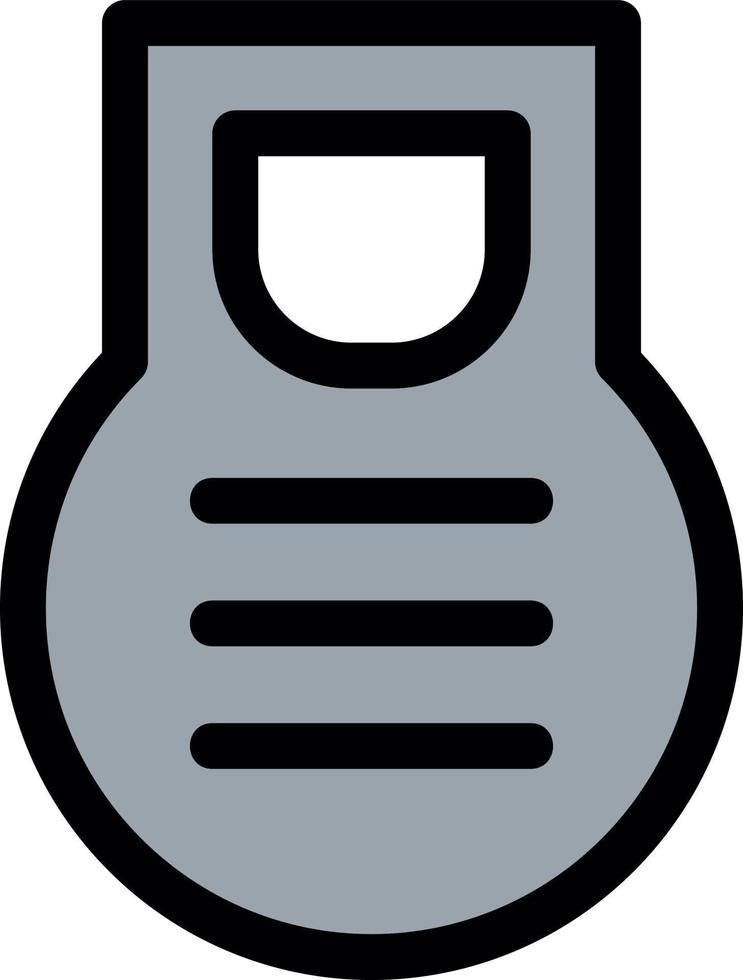 Kettlebell Vector Icon Design