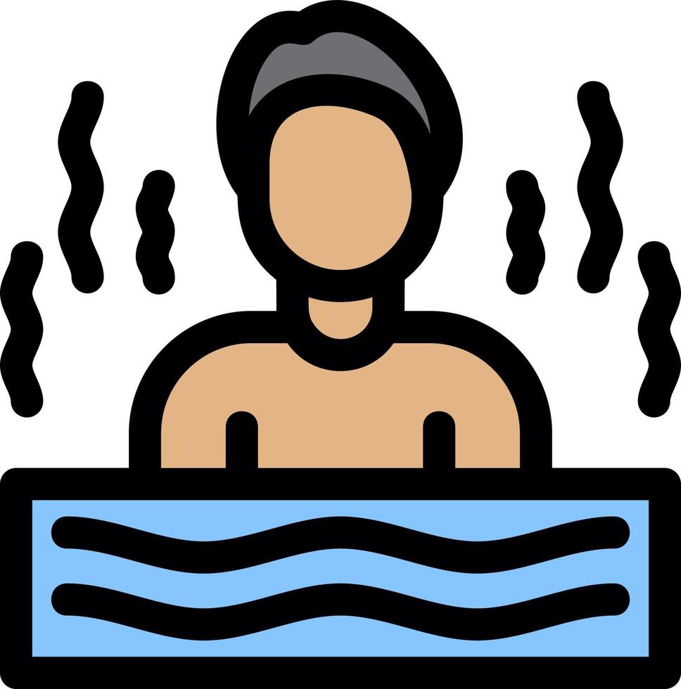 Sauna Vector Icon Design
