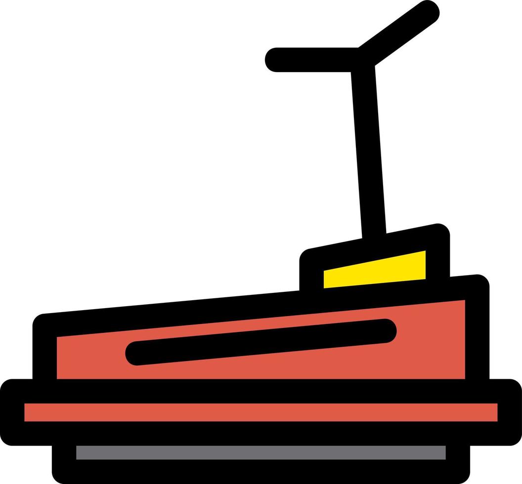 Treadmill Vector Icon Design