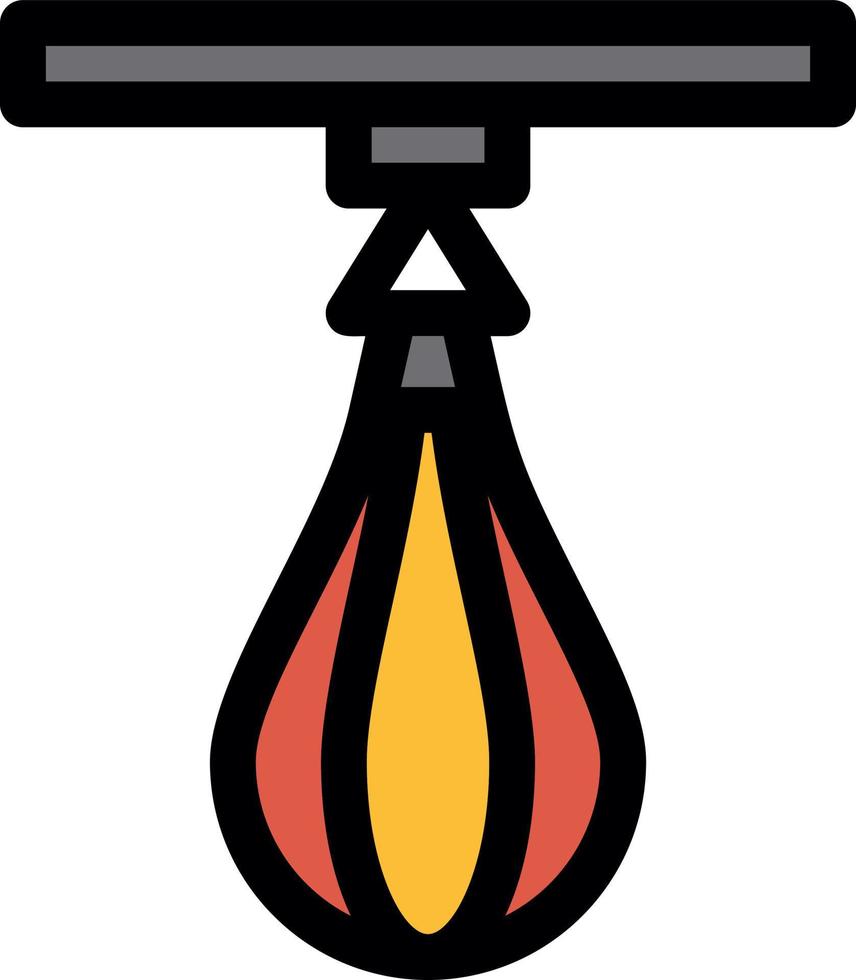 Punching Ball Vector Icon Design