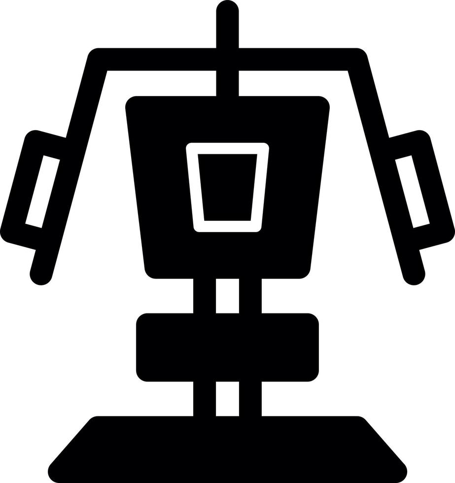 Gym Station Vector Icon Design