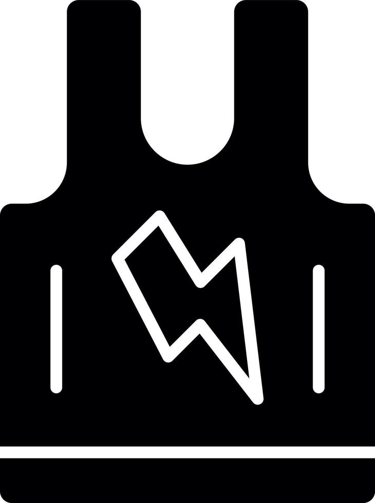 Tank Top Vector Icon Design