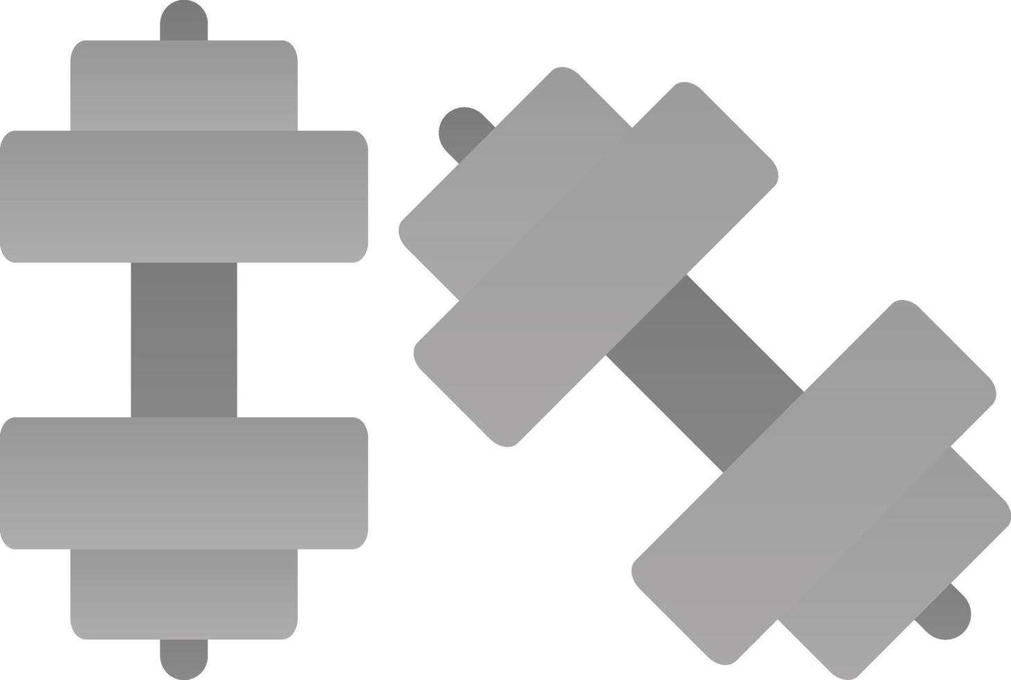 Dumbells Vector Icon Design