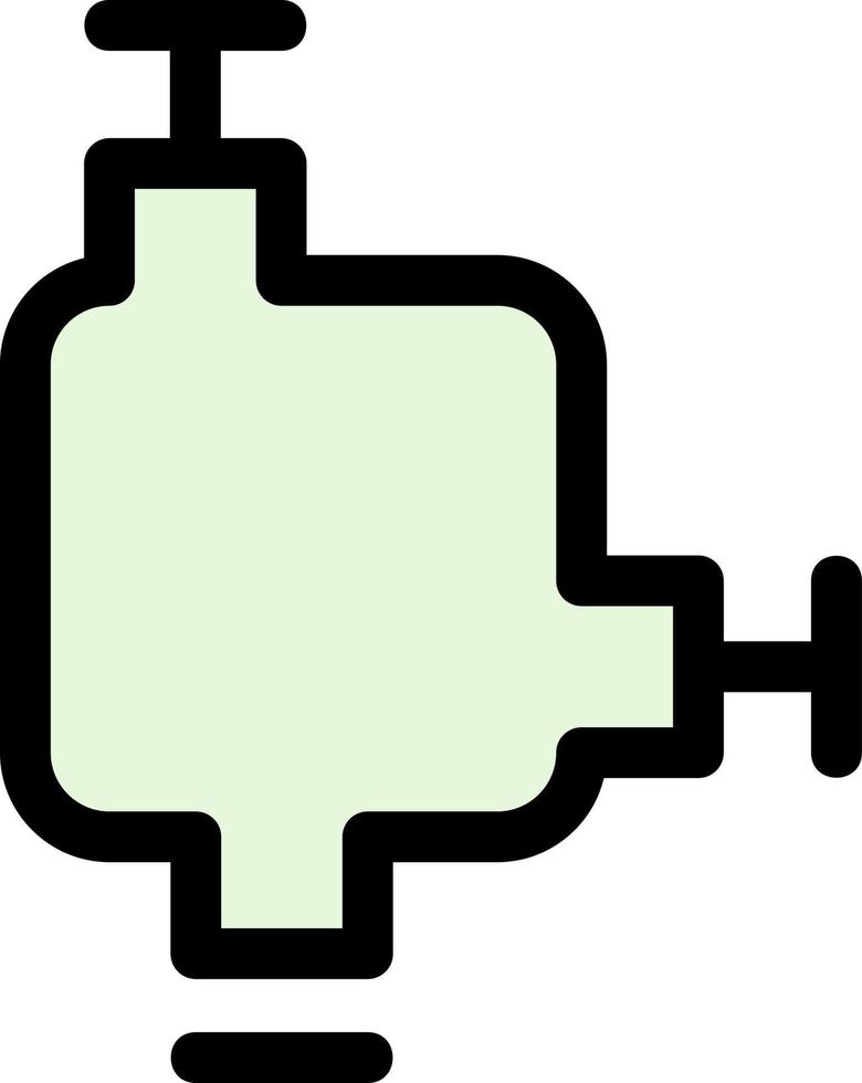 Engine Glyph Icon vector