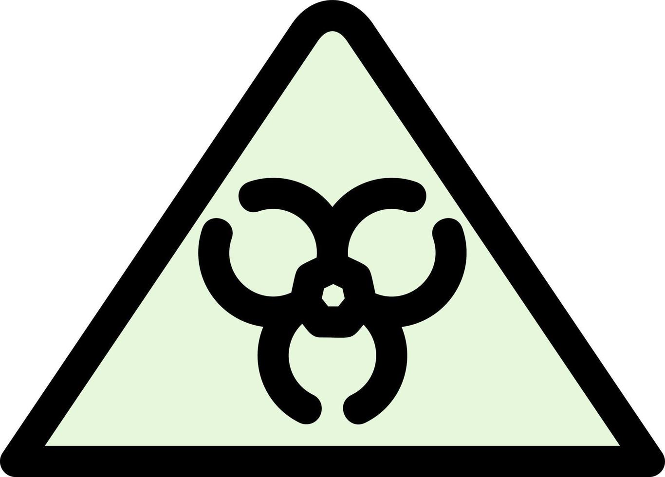 Dangerous Goods Glyph Icon vector