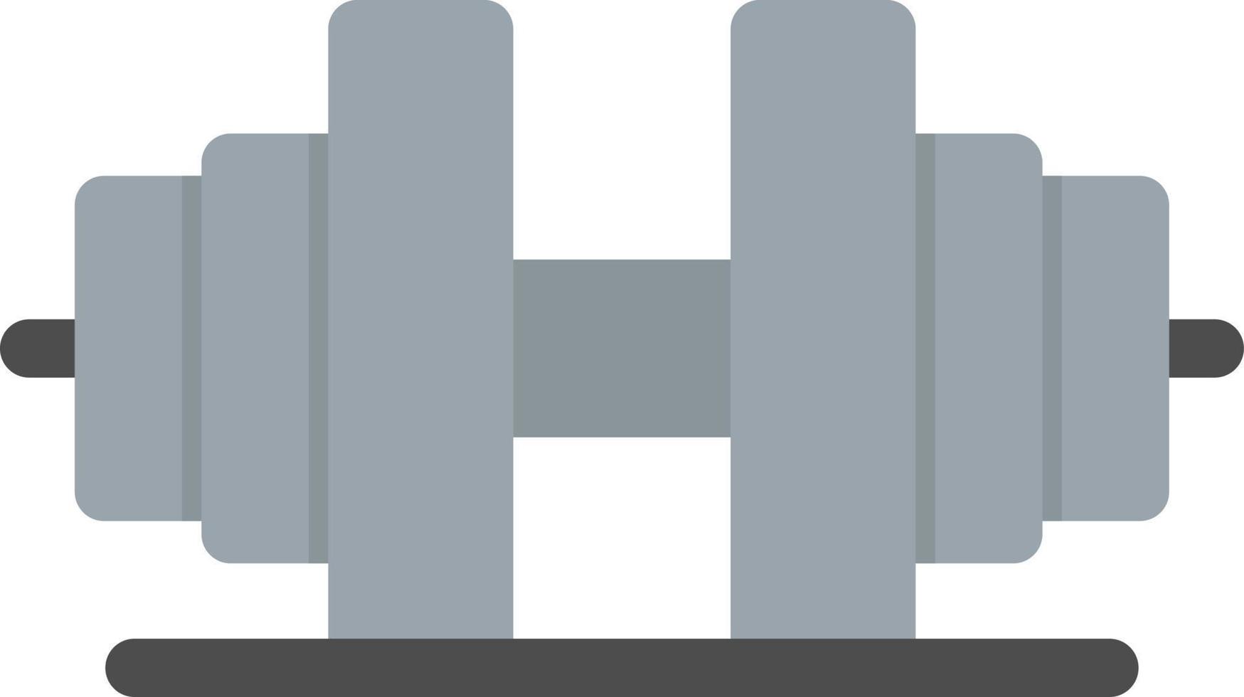 Barbells Vector Icon Design