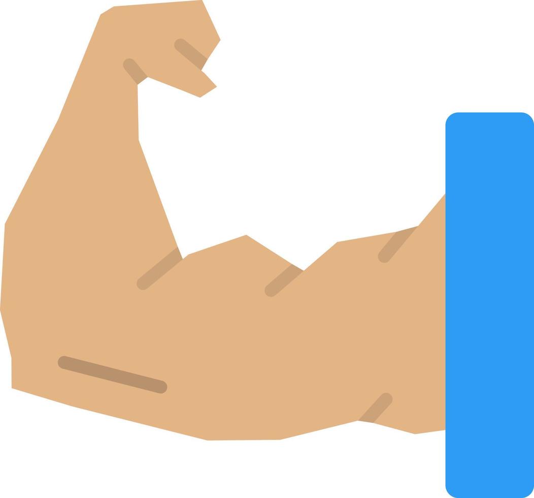 Arm Muscle Vector Icon Design