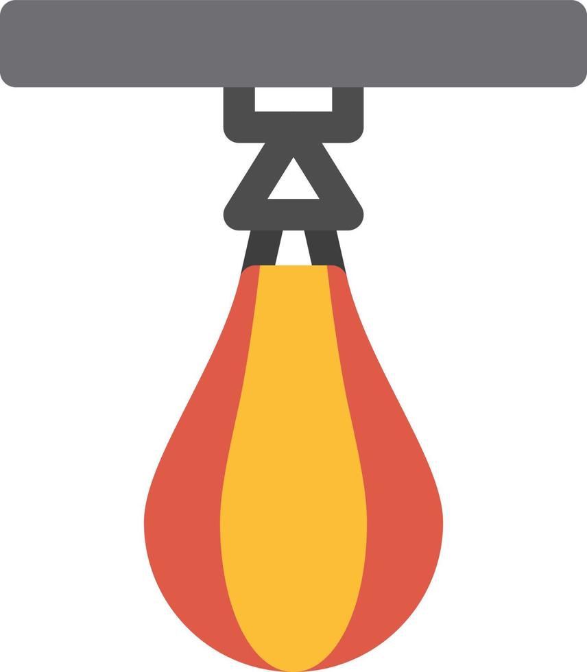 Punching Ball Vector Icon Design