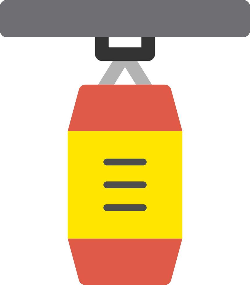 Boxing Bag Vector Icon Design