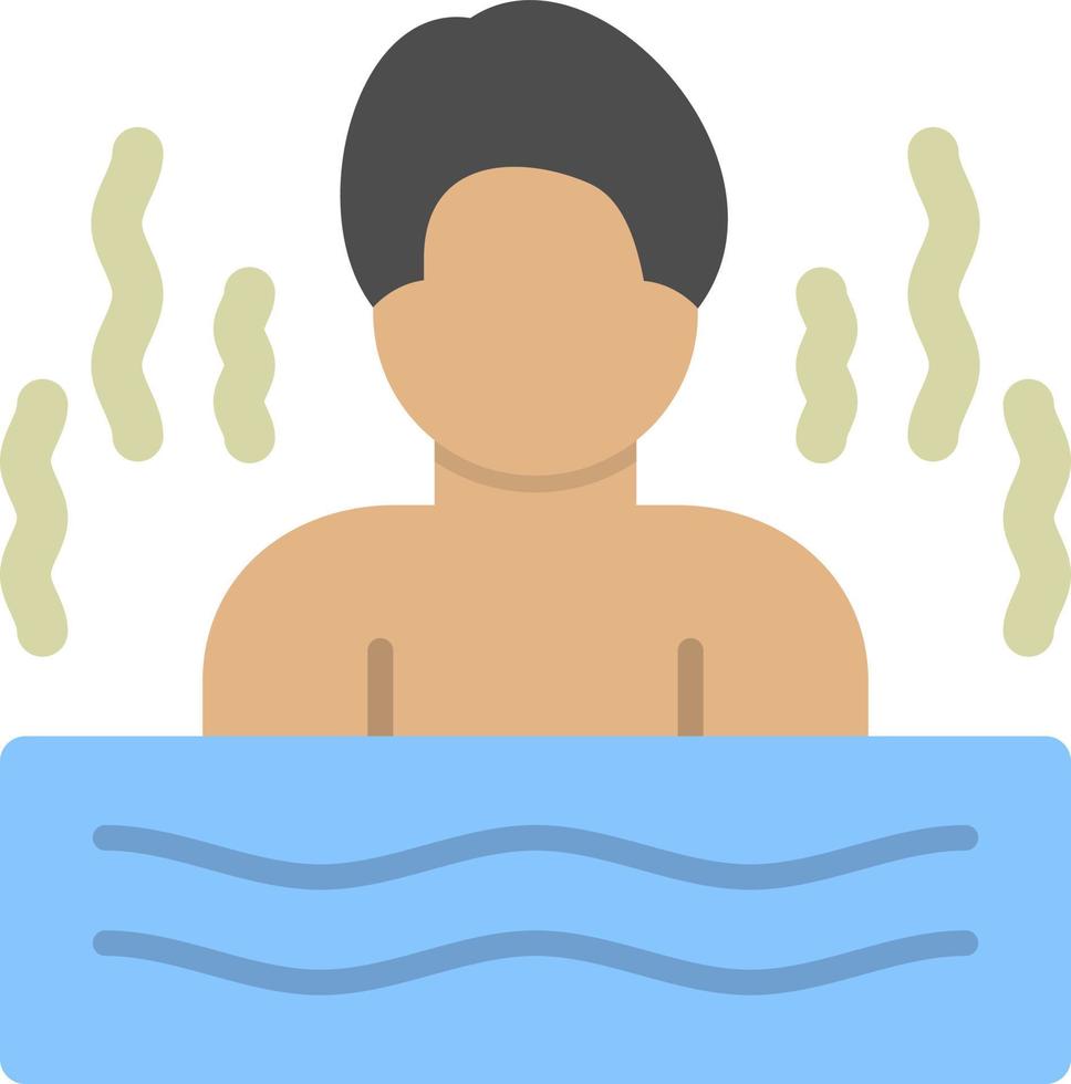 diseño de icono de vector de sauna