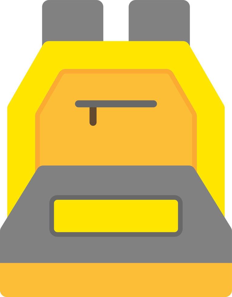 Backpack Vector Icon Design