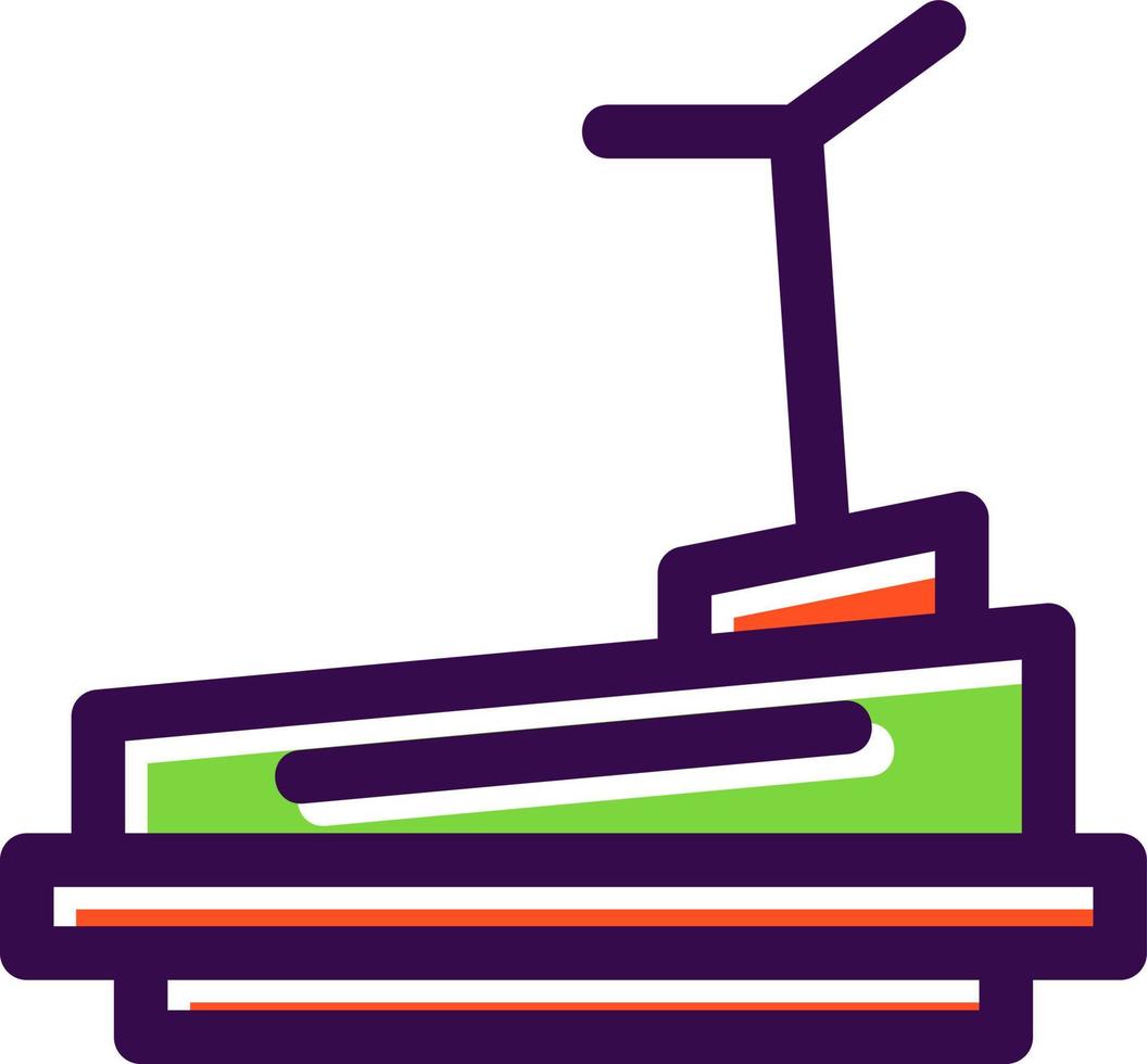 Treadmill Vector Icon Design