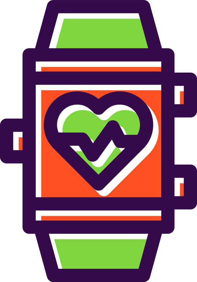 Sports Watch Vector Icon Design
