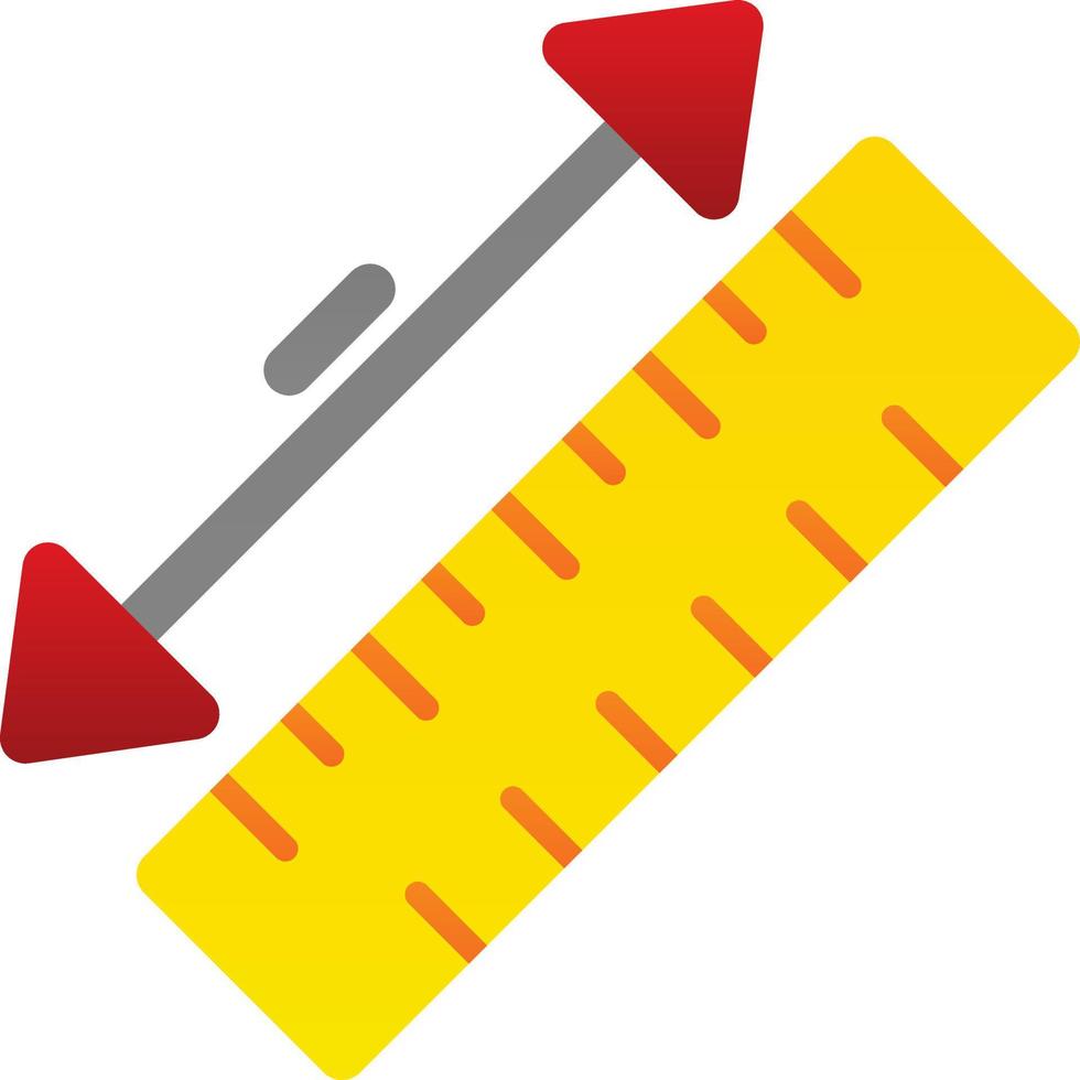 Measuring Tape Vector Icon Design