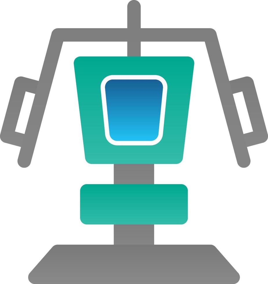 Gym Station Vector Icon Design