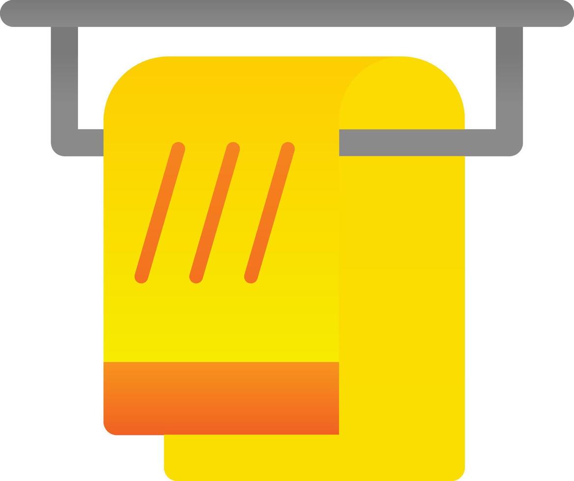 Towel Vector Icon Design