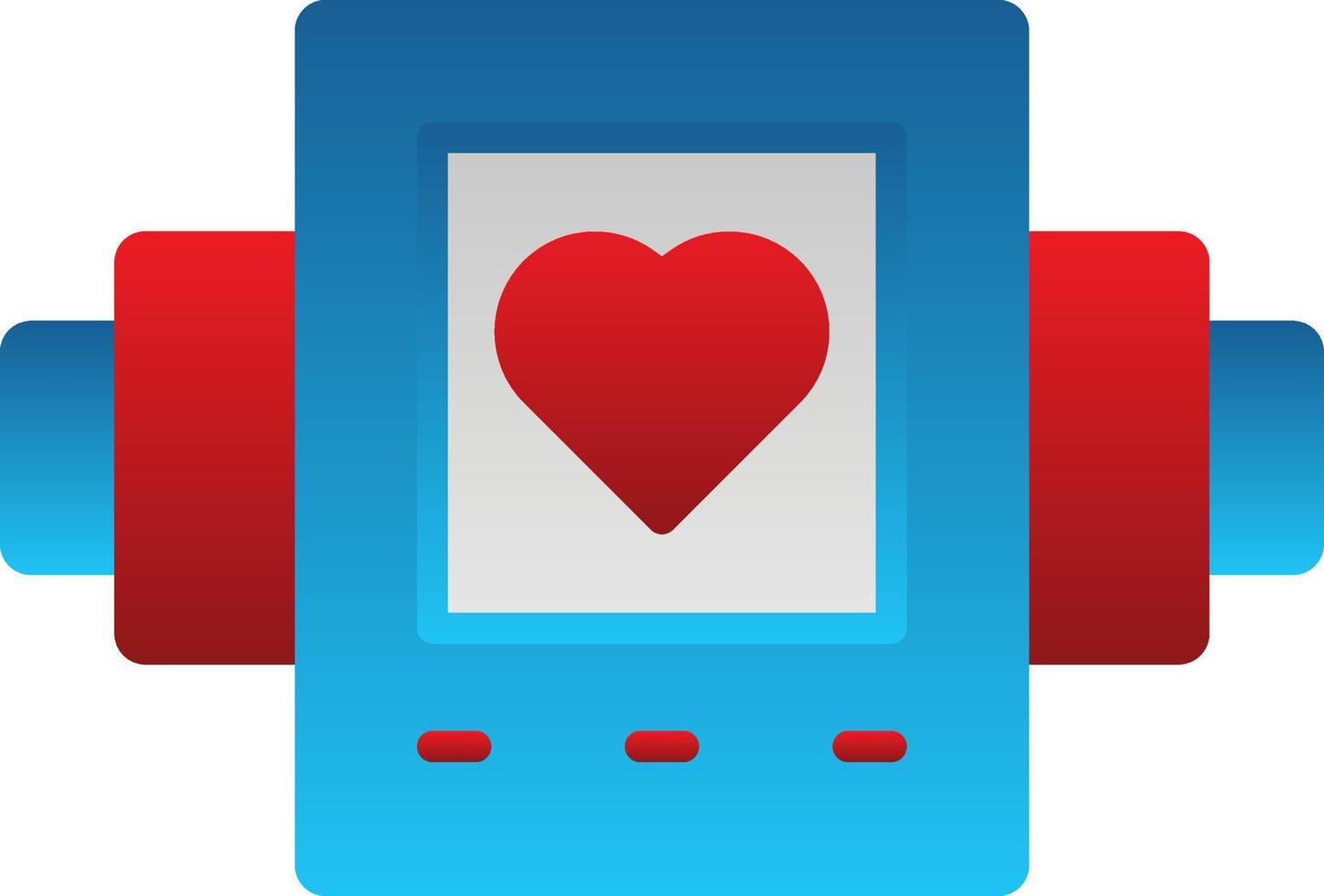 Pulsometer Vector Icon Design