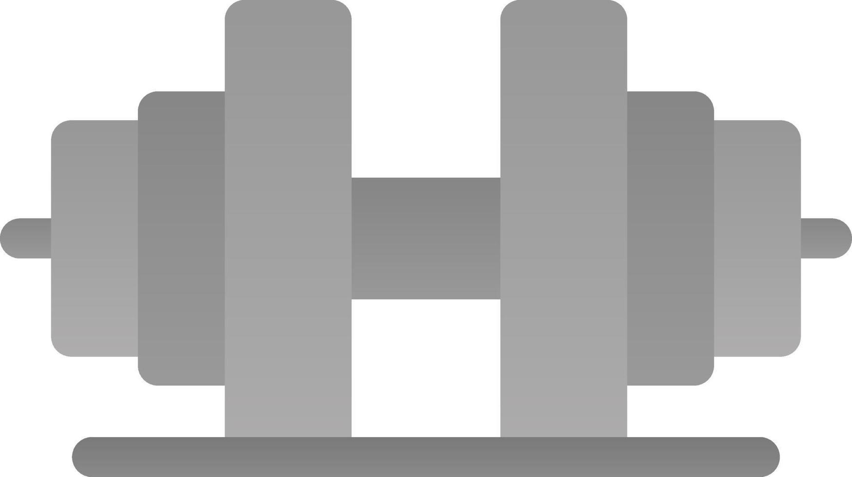 Barbells Vector Icon Design
