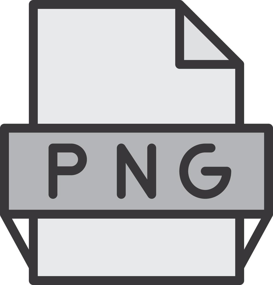 Png File Format Icon vector