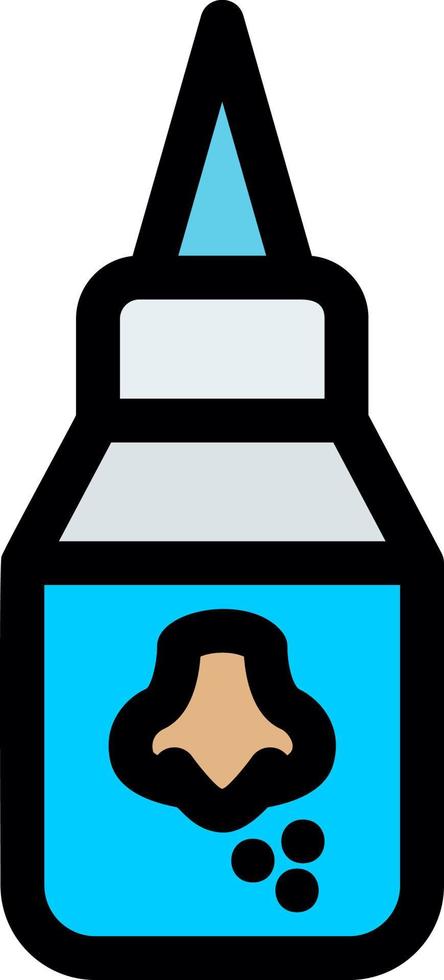 Nasal Spray Vector Icon Design