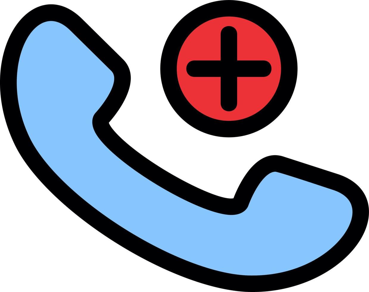 Medical Service on Call Vector Icon Design