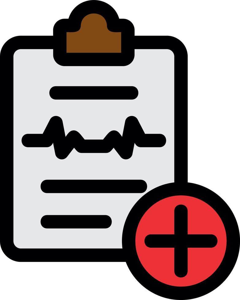 Medical History Vector Icon Design